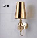 GobekUsa Guards Wall Lamps: Gold Silver Black White Decor Lighting Fixture for Hotel Home.