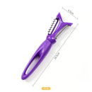 GobekUsa 3-in-1 Stainless Steel Vegetable Peeler Zester with Plastic Handle