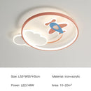 GobekUsa Kids Room LED Ceiling Chandelier Modern Nursery Study Hanging Lamp