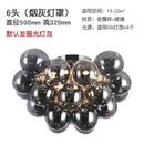GobekUsa Glass Chandelier Leds Ceiling Lamp for Designer Bedroom Lighting Fixture