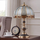 GobekUsa Luxe Copper Bedroom Desk Lamp Living Room Floor Light LED Study Lighting