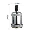 GobekUsa Industrial E27 Screw Base Lamp Holder Ceiling Light Fixture