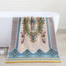 GobekUsa Boho Cotton Gauze Bath Towel - Quick-Dry & Large Wrap