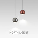GobekUsa Ball Pendant Light Modern LED Chandelier Indoor Hanging Lamp for Home Decor