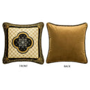GobekUsa Bamboo Black Gold Lumbar Pillow Covers - Oriental Chinese Style Luxury 30x50cm