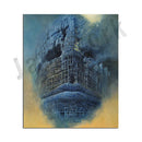 GobekUsa Beksinski Surreal Art Poster - Gothic Wall Art Canvas Print