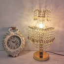 GobekUsa Crystal Table Lamps: Elegant Living Room Princess Bedroom Decor