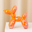 GobekUsa Ceramic Balloon Dog Statue Handmade Sculpture Modern Living Room Decor