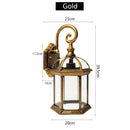 GobekUsa Black Bronze Wall Lamp Sconce Light Fixtures for Indoor/Outdoor Lighting