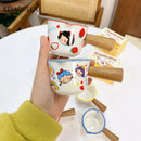 GobekUsa Italian Ceramic Measuring Cups - Set of 3 | Espresso Extraction, Milk Cup with Scale