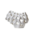 GobekUsa Coral Geometric Resin Sculpture Sea Creature Decor Figurine