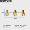 GobekUsa Gold Crystal Wall Lamp for Home Decoration and Lighting