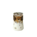 GobekUsa Glass Iced Latte Coffee Cup for Hot/Cold Beverages