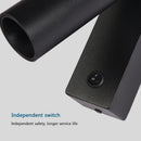 GobekUsa LED Wall Light: Modern Rotation Headboard Reading Lights for Bedroom, Living Room