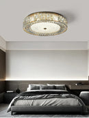 GobekUsa Gold Glass LED Ceiling Light Fixture Stainless Steel Lamps