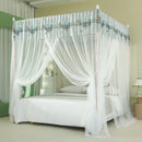 GobekUsa Large Space Mosquito Net with Bracket. Encrypt Mesh, Insect-Proof Bed Curtain for Household.