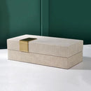 GobekUsa Leather Jewelry Box: Chic Storage Solution for Dresser or Desk