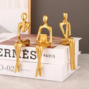 GobekUsa Abstract Figurines Set of 3 - Modern Art Sculpture for Home and Office