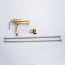 GobekUsa Gold Basin Faucet Modern Bathroom Sink Mixer Tap Single Handle Kitchen Accessories