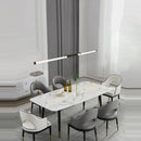 GobekUsa Dimmable LED Acryl Chandelier Lighting Luminaire for Dinning Room