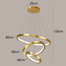 GobekUsa Nordic Home Decor Stair Chandelier Living Room Bedroom Dining Room Lighting