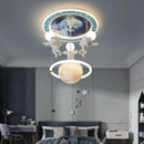 GobekUsa Astronaut LED Ceiling Light for Children's Room Fixtures