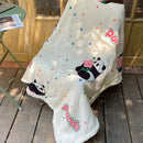 GobekUsa Cozy Fleece Blanket | Multi-Use Office & Home Shawl | Soft & Warm Blanket