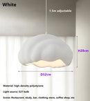 GobekUsa Cream Wabi Sabi LED Pendant Chandelier - Elegant Dining Room & Bedroom Decor