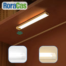 GobekUsa LED Motion Sensor Night Light: Rechargeable and Magnetic Wall Lamp
