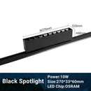 GobekUsa LED Track Light 10/20W COB Adjustable Grille Spot Lamp Linear Fill Rail Lighting