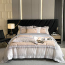 GobekUsa Egyptian Cotton Flower Bedding Set, Luxury 1000TC Duvet Cover, Sheets, Pillowcases