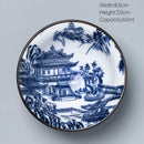 GobekUsa Ceramic Kung Fu Tea Cup, Japanese Style Porcelain Espresso Coffee Cup