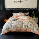 GobekUsa Egyptian Cotton Bedding Set: Queen King Full Size Sheet Pillowcase Comforter Cover