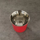 GobekUsa Double Wall Espresso Mugs 80ml - Set of 2 Stainless Steel Heat Insulated Cups