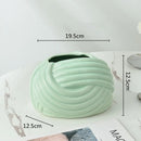 GobekUsa Ceramic Desktop Storage Paper Towel Holder & Tissue Box Organizer
