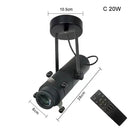 GobekUsa Dimmable LED Track Light: 20W/30W Spotlight for Museum Art Gallery Exhibition