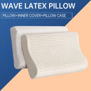 GobekUsa Latex Massage Pillow for Sleeping - Orthopedic Memory Foam Pillow