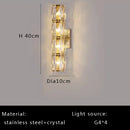 GobekUsa Crystal Ceiling Lamp: Luxury Postmodern Design for Living Room & Bedroom