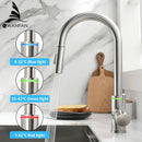 GobekUsa Gold Kitchen Faucet Single Handle Pull Out Tap Mixer Swivel Water Mixer