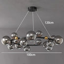 GobekUsa Crystal Chandelier: Modern Stair Pendant Lamp for Living Room, Interior Lighting