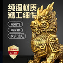 GobekUsa Copper Unicorn Ornaments: Home & Office Decor Crafts