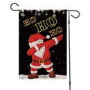 GobekUsa Christmas Festive Garden Flag - Santa Snowman Home Decor 30*45cm