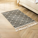 GobekUsa Handmade Nordic 3D Tassel Floor Mat - Yellow 60*90cm