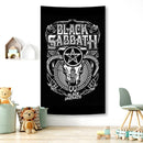 GobekUsa Black Sabbath Metal Band Rock Music Wall Tapestry