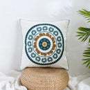 GobekUsa Boho Farmhouse Floral Square Pillow Cover Set of 2