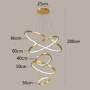 GobekUsa Nordic Home Decor Stair Chandelier Living Room Bedroom Dining Room Lighting