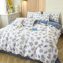 GobekUsa 4-Piece Flower Print Bedding Set