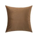 GobekUsa Brown Coffee Pillowcase: Modern Simplicity Light Luxury Sofa Cushion Covers