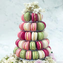 GobekUsa 6/4 Tier Macaron Tower Stand Cake Display for Wedding Birthday Baby Shower