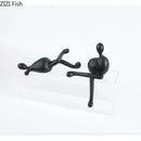 GobekUsa Abstract Characters Resin Sculpture Desk Decoration Modern Home Decor Figure Statue